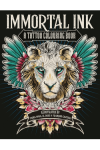 Immortal Ink: A Tattoo Colouring Book - naslovnica