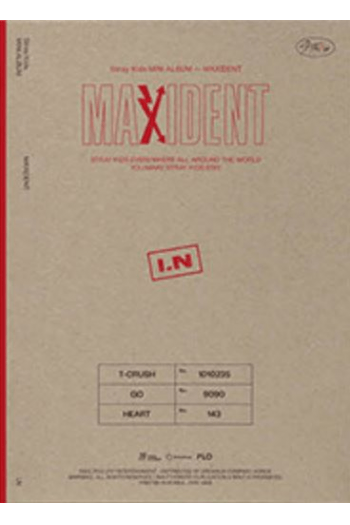 Stray Kids - Maxident (Case Version) I.N. Version CD - omot