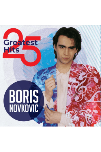 Boris Novković - 25 Greatest hits LP - omot