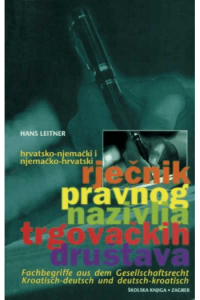 HRV-NJEM.I NJEM-HRV.RJEČNIK PRAVNOG NAZIVLJA TRGOVAČKIH DRUŠTAVA - naslovnica