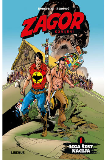 Zagor korijeni 08 (Strip) - naslovnica
