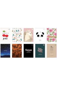 Blok za bilješke A7 karo 50L s naslovnicom Interedruk