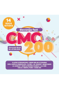 Razni izvođači - CMC 200 Slavonija Fest 2022 CD - omot