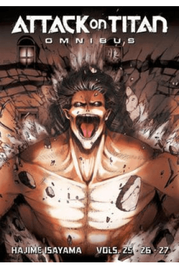 Attack on Titan Omnibus 9 (Vol. 25-27) manga izdanje