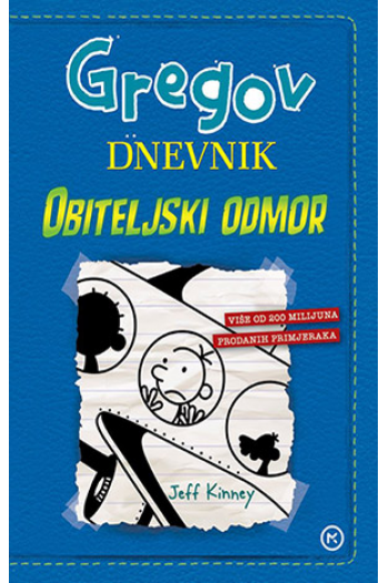 Gregov dnevnik 12: Obiteljski odmor - naslovnica