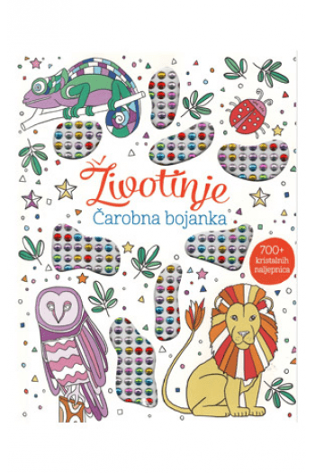 Čarobna bojanka - Životinje - naslovnica