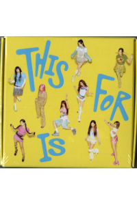 TWICE - This Is For (Confetti Ver.) CD - omot