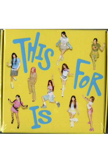 TWICE - This Is For (Confetti Ver.) CD - omot