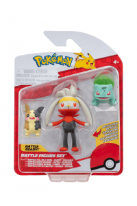 PKM: Pokemon figurica "Battle Figure" 3PK - Morpeko, Bulbasaur, Raboot W18 - slika proizvoda