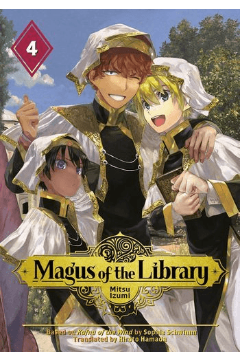 Magus Of The Library, Vol. 04 (Manga) - naslovnica
