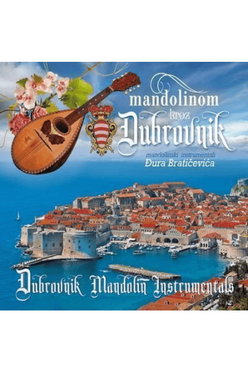 Bratičević, Đuro - Mandolinom kroz Dubrovnik CD - omot