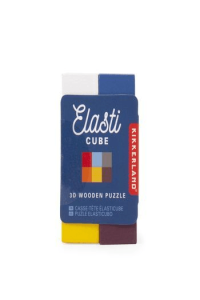 Elastic Cube 3D Wood Puzzle