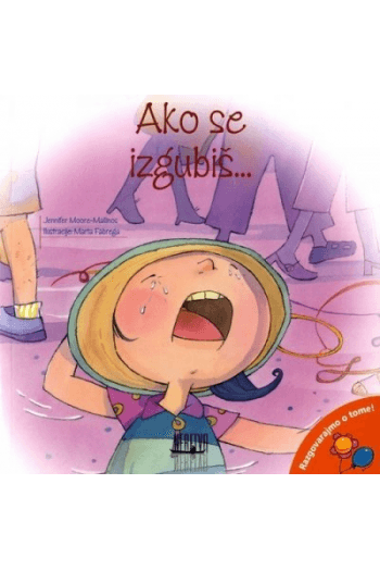 Ako se izgubiš... (Slikovnica) - naslovnica