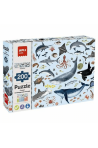 Slagalica Apli ocean ugrožene životinje 200  1   19696