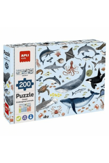 Slagalica Apli ocean ugrožene životinje 200  1   19696 - slika proizvoda