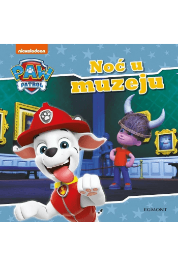 Paw Patrol: Psići  Noć u muzeju (Slikovnica) - naslovnica