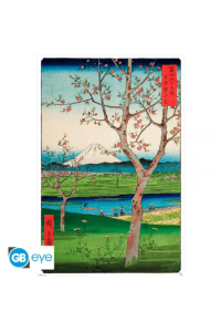 Hiroshige - Poster Maxi 91.5X61 - The Outskirts Of Koshigaya Exclu - slika proizvoda