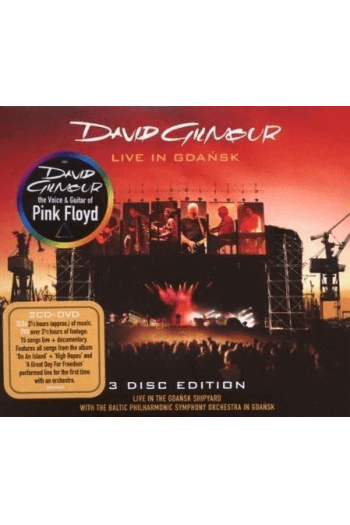 David Gilmour - Live In Gdańsk CD - omot