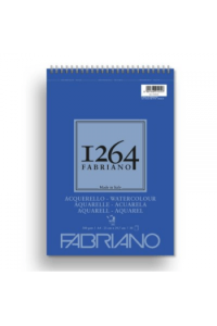 Blok Fabriano 1264 watercolour 21x29,7 (A4) 300g 30L spiralni top side 19100649 - slika proizvoda