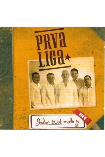 PRVA LIGA - Jedan život malo je CD - omot