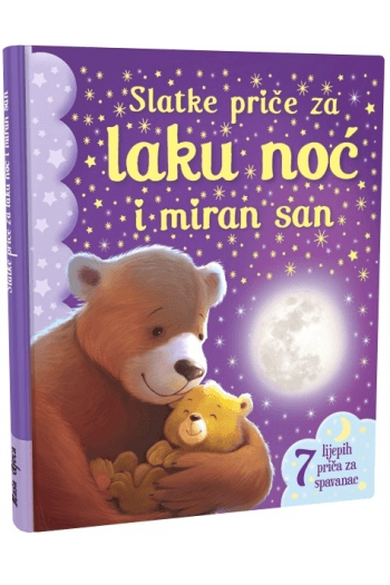 Slatke priče za laku noć i miran san (Slikovnica) - naslovnica