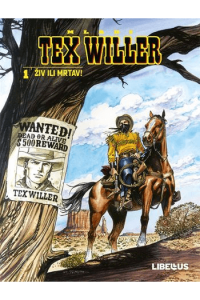 Tex Willer: Mladi Tex CB01 - Živ ili mrtav! (Strip) - naslovnica