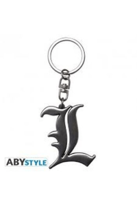 DEATH NOTE - Keychain 3D "L Symbol" - slika proizvoda