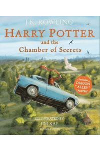 Harry Potter and the Chamber of Secrets Illustrated Edition PB - naslovnica