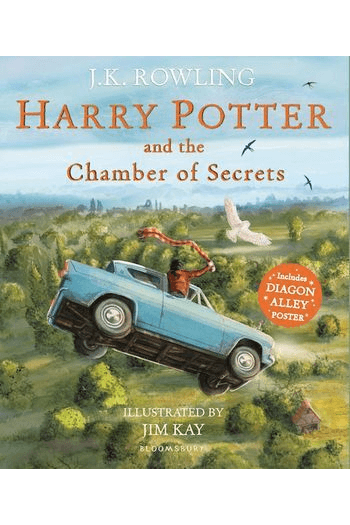 Harry Potter and the Chamber of Secrets Illustrated Edition PB - naslovnica