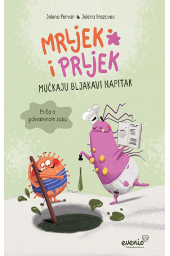 Mrljek i Prljek mućkaju bljakavi napitak (Slikovnica) - naslovnica