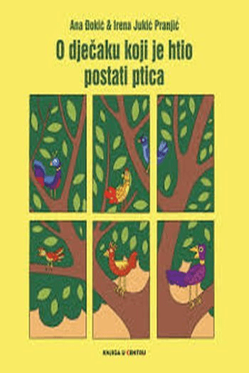 O dječaku koji je  htio postati ptica - naslovnica