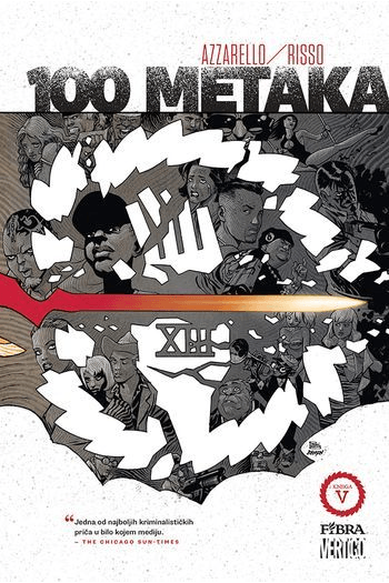 100 metaka 5 (Strip) - naslovnica