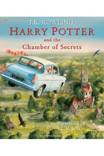 Harry Potter and the Chamber of Secrets Illustrated Edition HB - naslovnica