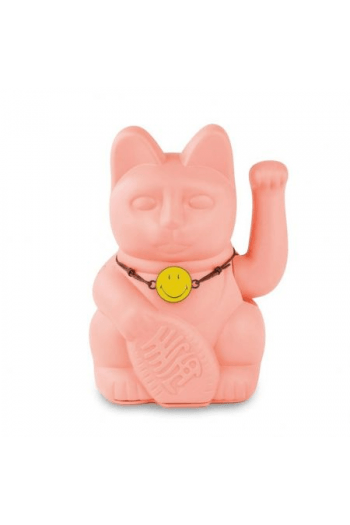 SMILEY Lucky Charm Cat - waving cat - peach - slika proizvoda