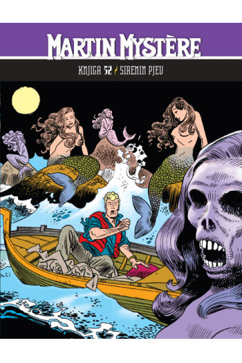 Martin Mystere 52: Sirenin pjev (Strip) - naslovnica