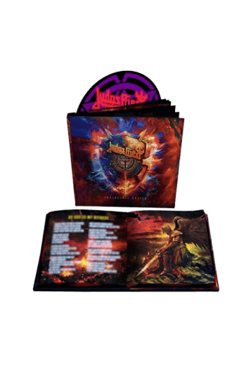 Judas Priest - Invincible Shield (deluxe hardback edition) CD - omot