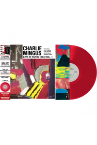 Charlie Mingus - Live In Paris vol. 1 Red Vinyl LP - omot