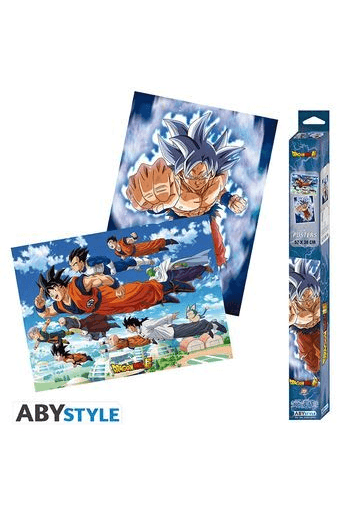 Dragon Ball Super Set 2 Chibi Posters Goku & Friends (52x38cm) - slika proizvoda
