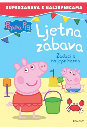 Peppa Pig - Ljetna Zabava s naljepnicama (Slikovnica) - naslovnica