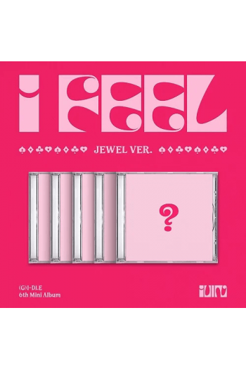 (G)I-Dle - I Feel (6Th Mini Album) Jewel Ver. [Yuqi Ver.] CD - omot