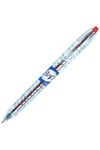Roler gel 0,5mm Bottle to pen Begreen Pilot BL-B2P-5-BG-FF-R crveni