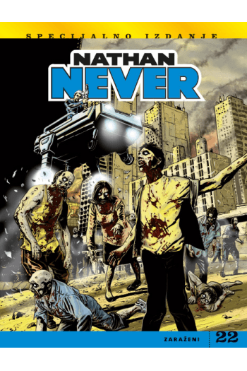 Zaraženi (Nathan Never specijalno izdanje 22) (Strip) - naslovnica