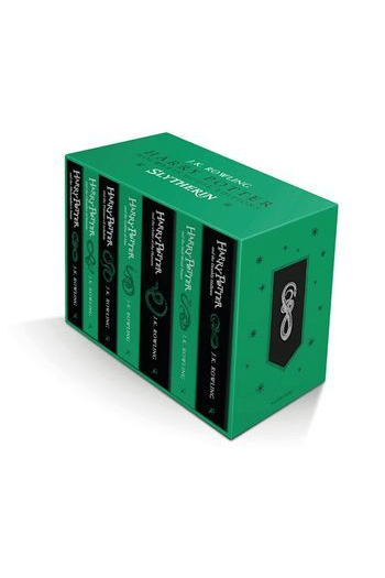 Harry Potter Slytherin House Edition Paperback Box Set - naslovnica