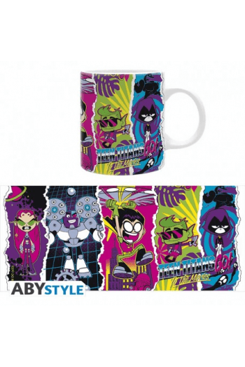 Teen Titans - Mug - 320 Ml - Titans Line Up - Subli - Box - slika proizvoda