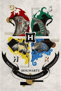 Harry Potter - Poster Animal Crest (91.5 x 61) - slika proizvoda