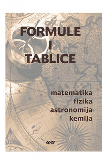 Formule i tablice - naslovnica