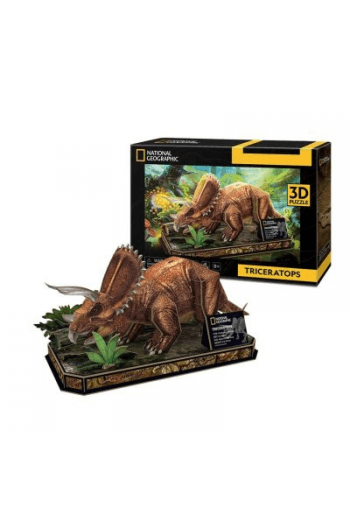 Slagalica 3D Cubicfun dinosaur Triceratops CBF210526 +8 - slika proizvoda
