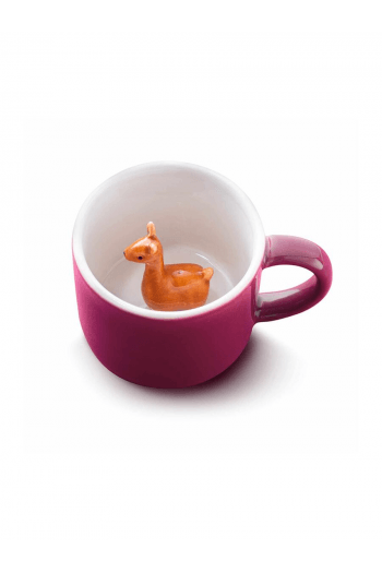 Animal mug Anna - mug with alpaca - lilac - slika proizvoda