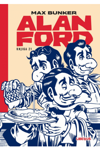 Alan Ford 021 (3 brata Rock) strip izdanje