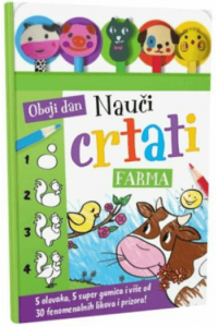 Nauči crtati - Farma (Slikovnica) - naslovnica